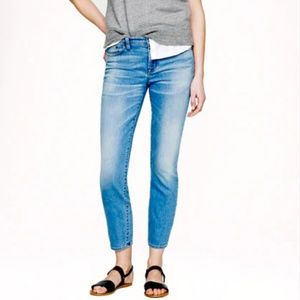 J. Crew Light Wash Cropped Reid Jeans Sz 30